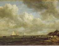Ruisdael Jacob Isaaksz van Seashore  - Hermitage